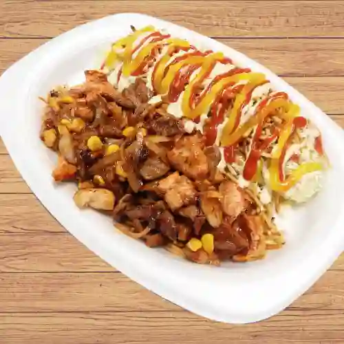 Chuzo Desgranado Mixto + Gaseosa 250ml