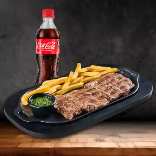 Carne Mis + Bebida