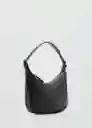 Bolso M Serrat Negro Talla 99 Mujer Mango
