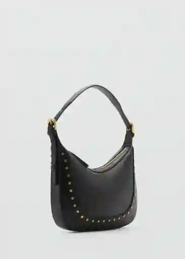Bolso M Serrat Negro Talla 99 Mujer Mango