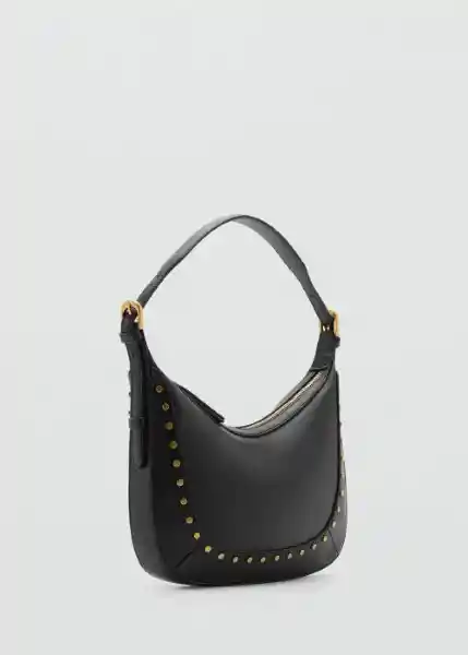 Bolso M Serrat Negro Talla 99 Mujer Mango