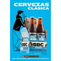 Cerveza BBC Botellas de la Casa