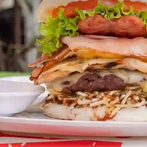 Arepa Burguer Súper Vip
