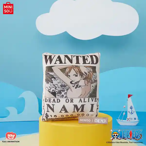 Almohada Cojín Nami Serie One Piece Variado 16 in Miniso