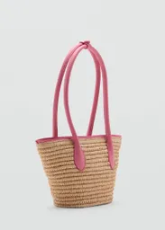 Bolso P Luis Chicle Talla 99 Mujer Mango