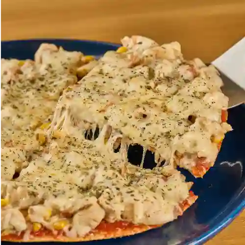 Pizza de Pollo y Champiñones