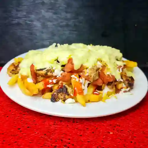 Salchipapa Especial