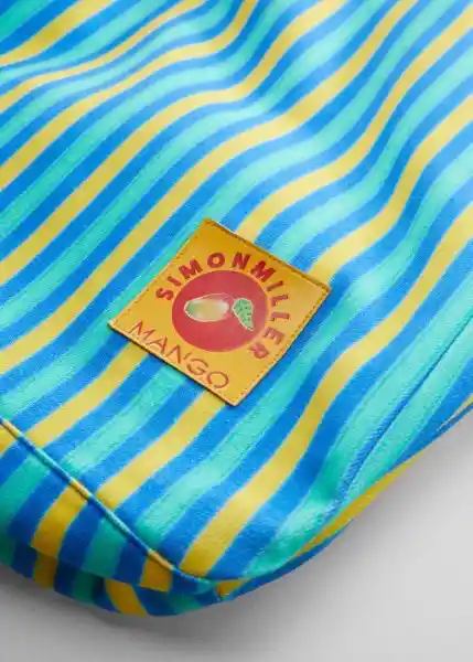 Bolso G Costa Azul Talla 99 Mujer Mango