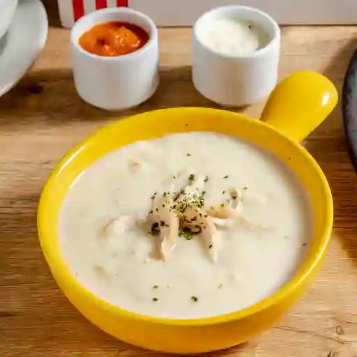 Crema de pollo