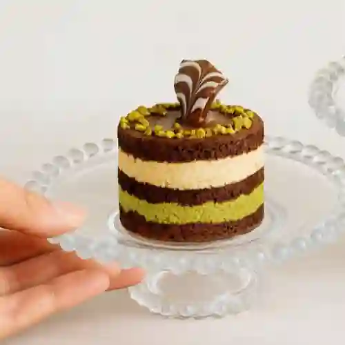 Sinfonía Chocolate y Pistacho Personal