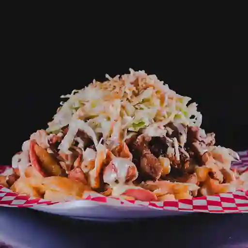 Salchipapa Super Mixta
