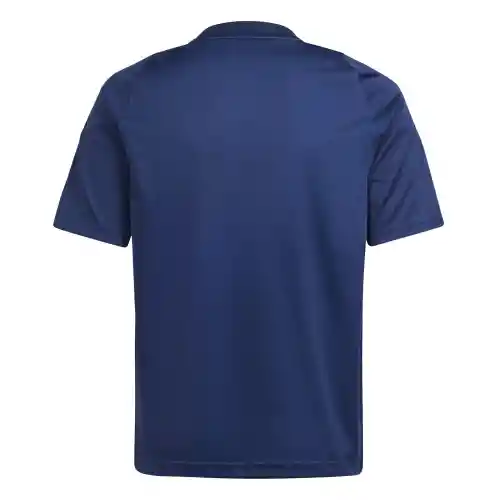Adidas Camiseta Tiro24 Manga Corta Fútbol de Niño Azul Talla S