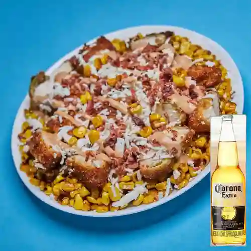 Combo Crunchy Corn + Corona 330 ml