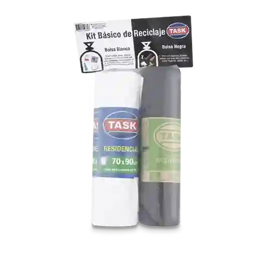 Task Pack Bolsa Basura Rollo 70 x 90 cm