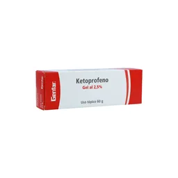 Genfar Gel Ketoprofeno (2.5 %)