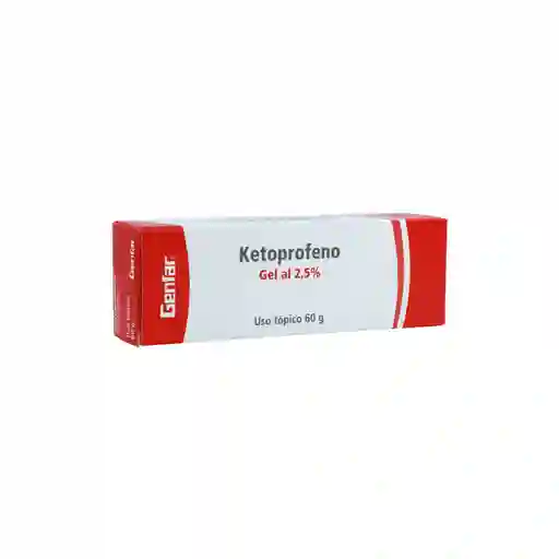 Genfar Gel Ketoprofeno (2.5 %)