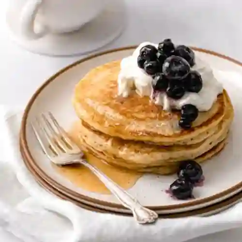 Pancakes de Avena y Arándanos