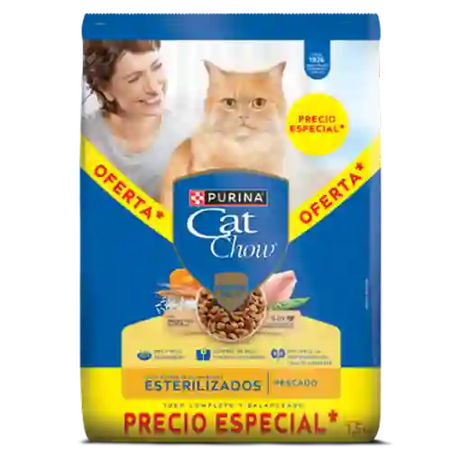 Cat Chow Alimento Para Gato Esterilizados