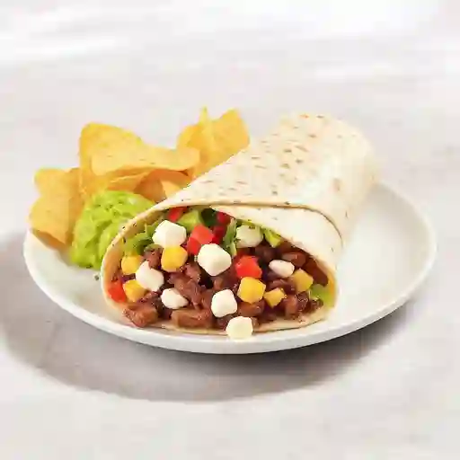 Burrito de Carnita Michoacana