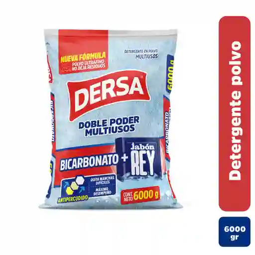 Detergente en Polvo Bicarbonato + Jabón Rey