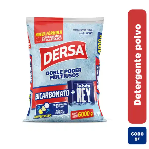 Detergente en Polvo Bicarbonato + Jabón Rey