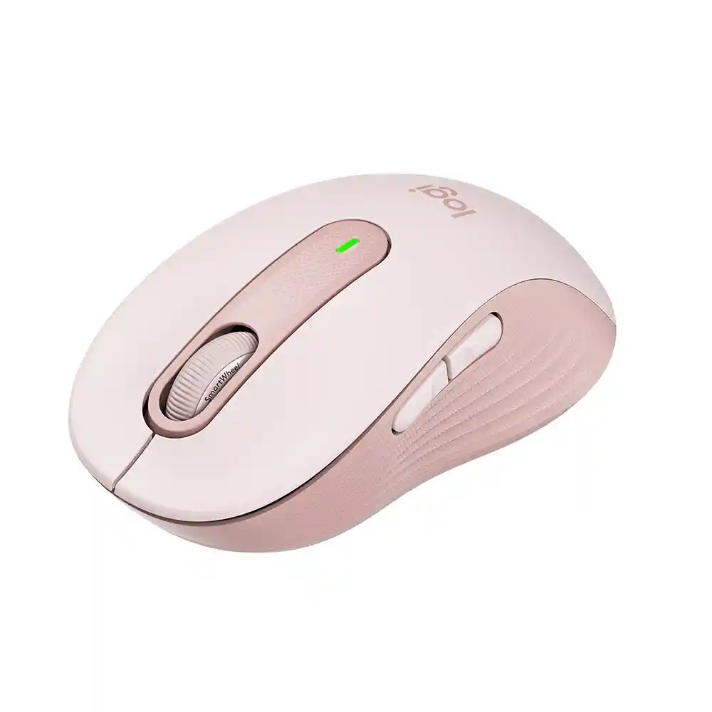 Logitech Mouse Signature M650 Bluetooth Rosa