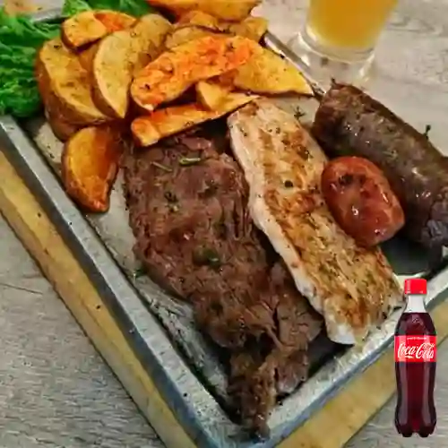 Combo Parrillada Personal +Cocacola Orig 400ml