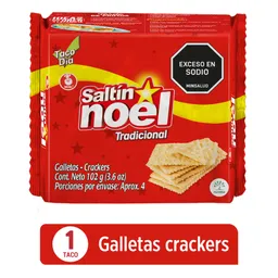 Saltín Noel Galleta Taco