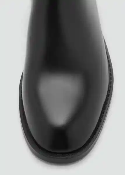 Botines Piero Negro Talla 38 Mujer Mango