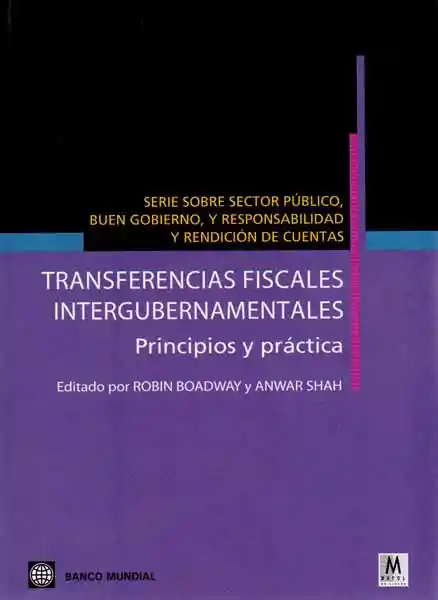 Transferencias fiscales intergubernamentales principios y práctica