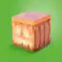 Caja de Almacenamiento Calabaza Serie Minecraft Amarilla Miniso