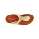 Sandalias Trespuntada Champagña Talla 37