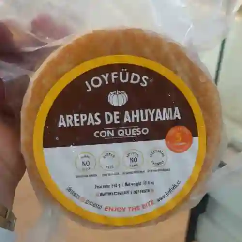 Arepas de Ahuyama Joyfuds