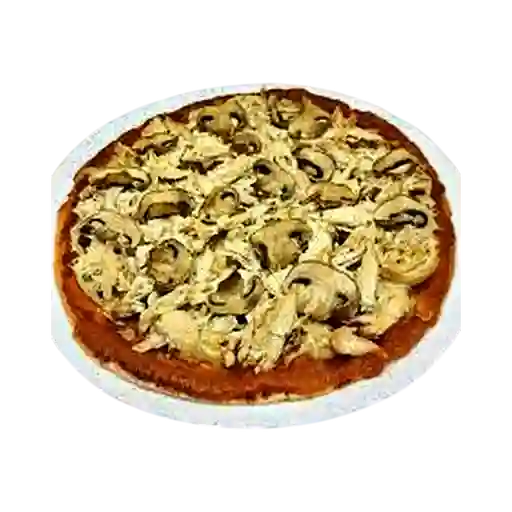 Pizza Pollo Champiñón