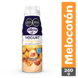 Yogurt Original Melocoton Botella 240 g
