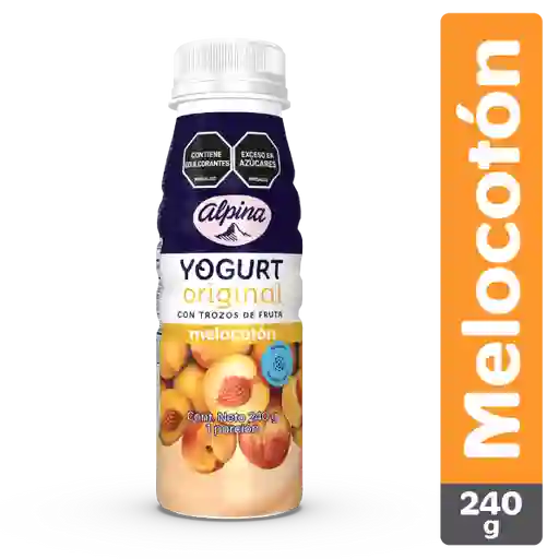 Yogurt Original Melocoton Botella 240 g