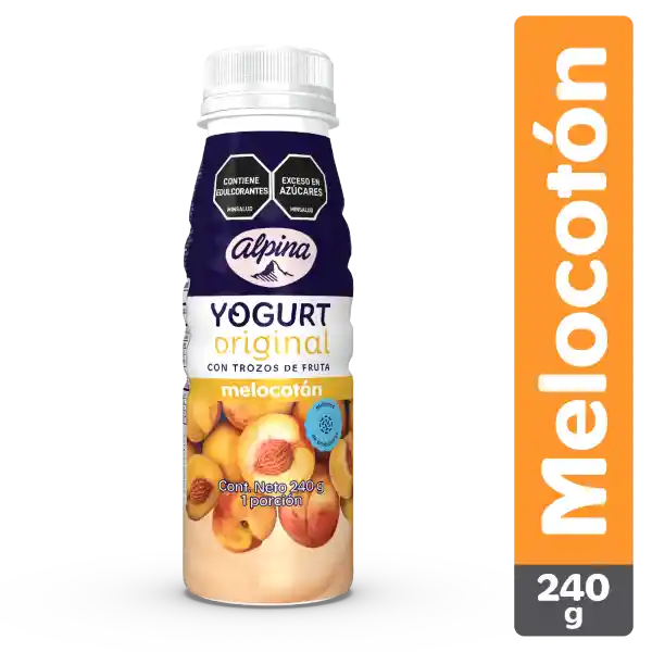 Yogurt Original Melocoton Botella 240 g