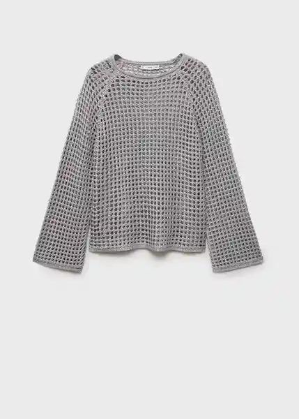 Jersey Netto Plata Talla S Mujer Mango