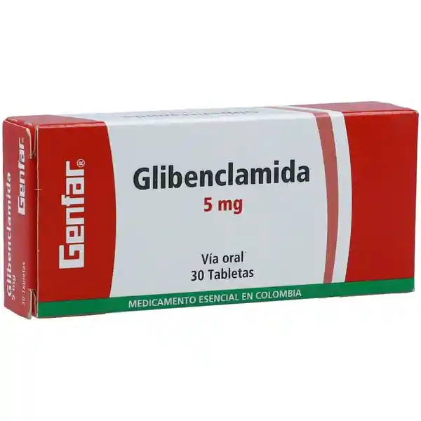 Genfar Glibenclamida (5 mg)