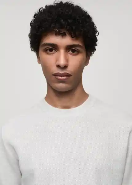 Jersey Ten Gris Claro Vigoré Talla M Hombre Mango