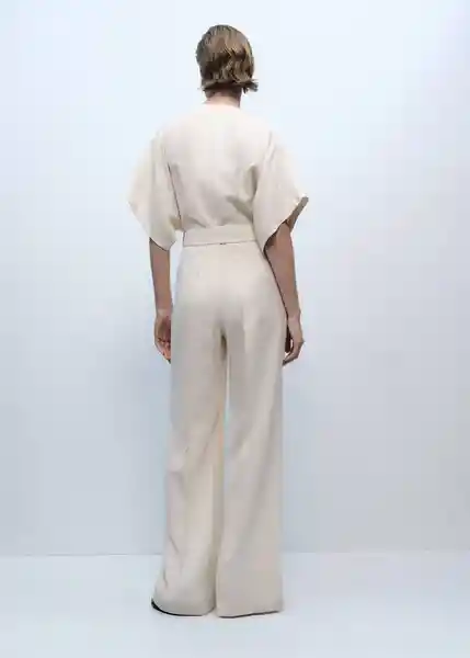 Enterizo Mono Junny Crudo Talla S Mujer Mango