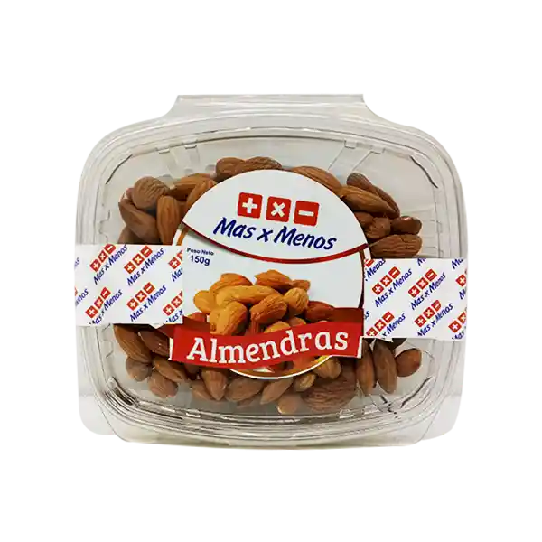 Mas x Menos Almendras Enteras 