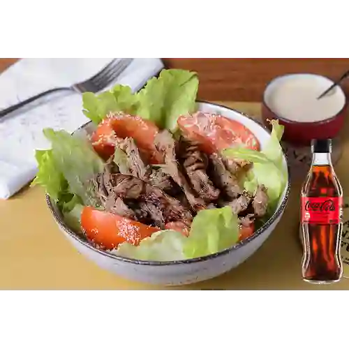 Combo Ensalada Tizones + Coca Cola Sin Azúcar 300ML