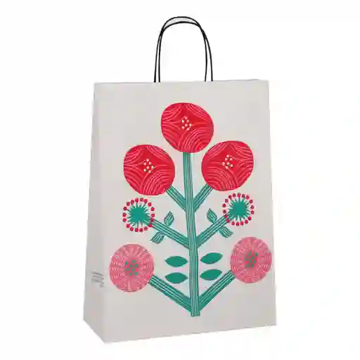 Bolsa de Regalo Navideña Flor Casaideas