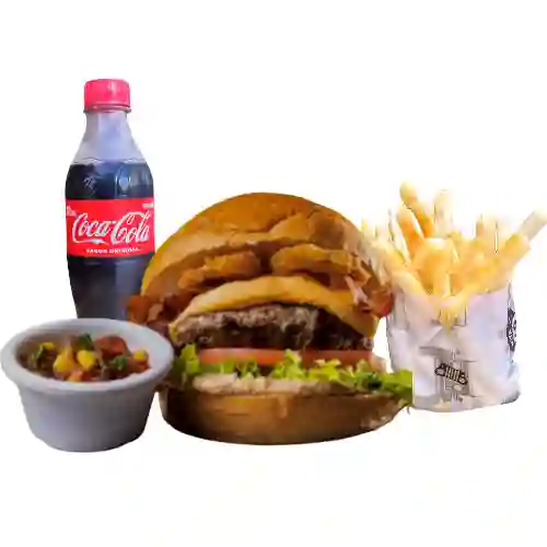 Combo de Hamburguesa Bronco