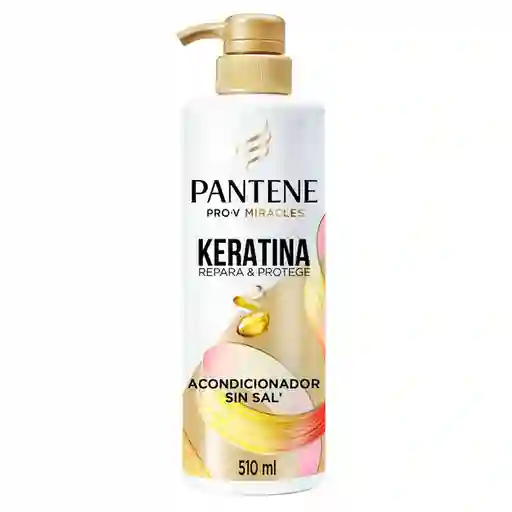 Pantene Acondicionador Sin Sal Keratina