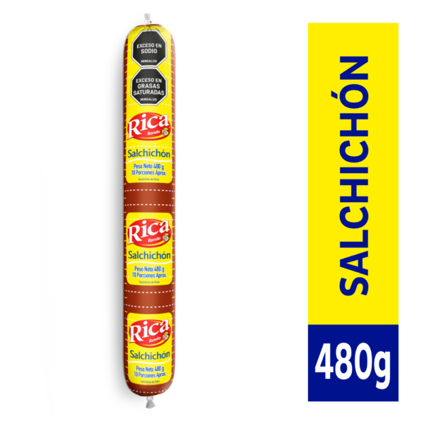 Rica Salchichón Embutido 480 g