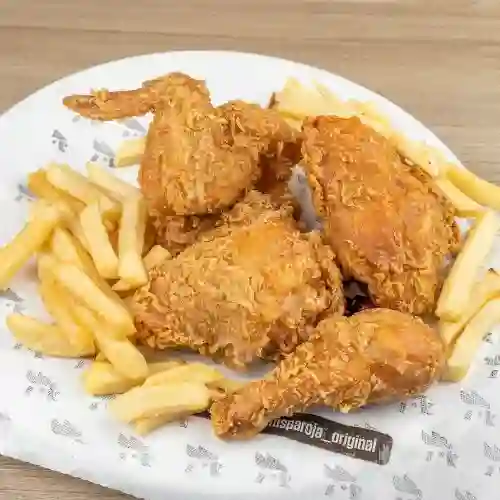 ½ Pollo Broaster