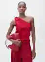 Top Spice Rojo Talla S Mujer Mango