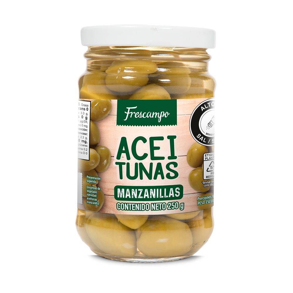 Aceitunas Manzanillas Frescampo 250 g